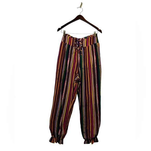 NWOT REVOLVE TULAROSA Quinn Pant Cherry Red Multi S - Picture 4 of 9